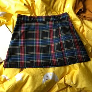 Forever 21 Plaid Tartan Skirt